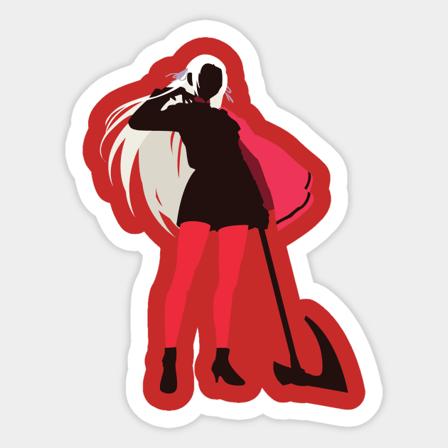 Edelgard (Fire Emblem Three Houses) - Sunset Shores Sticker by Kevandre